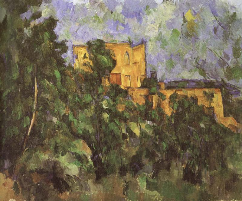 black castle 3, Paul Cezanne